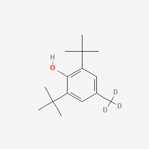 molecular formula C15H24O B15141658 2,6-DI-Tert-butyl-4-methyl-D3-phenol 