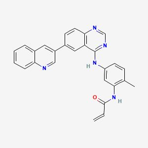 molecular formula C27H21N5O B15141663 PI3K|A-IN-11 