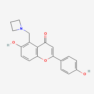 molecular formula C19H17NO4 B15141665 Antituberculosis agent-2 