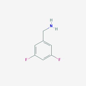 molecular formula C7H7F2N B151417 3,5-二氟苄胺 CAS No. 90390-27-5