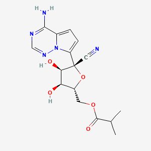 molecular formula C16H19N5O5 B15141764 Obeldesivir CAS No. 2647441-36-7