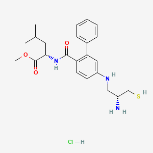 molecular formula C23H32ClN3O3S B15141765 GGTI-286 (hydrochloride) 