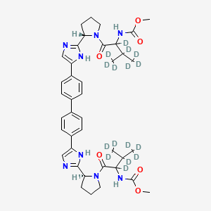 molecular formula C40H50N8O6 B15141790 Daclatasvir-d16 