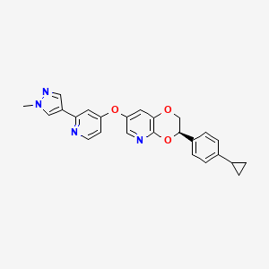 molecular formula C25H22N4O3 B15141793 Csf1R-IN-10 