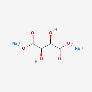 disodium;(2R,3R)-2,3-dihydroxybutanedioate