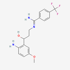 molecular formula C18H20F3N3O2 B15141831 Nos-IN-2 