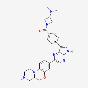 molecular formula C30H33N7O2 B15141917 Hpk1-IN-9 