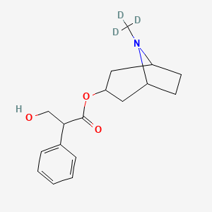 molecular formula C17H23NO3 B15141964 (Rac)-Atropine-d3 