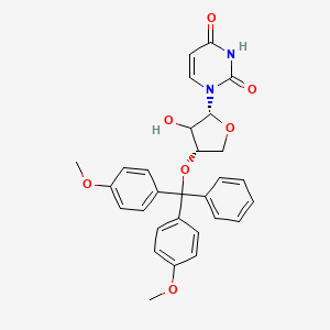 1-[(2R,4S)-4-[bis(4-methoxyphenyl)-phenylmethoxy]-3-hydroxyoxolan-2-yl]pyrimidine-2,4-dione