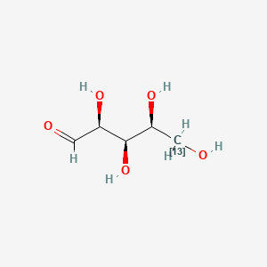 molecular formula C5H10O5 B15142031 L-xylose-5-13C 