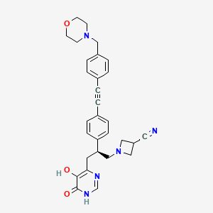 molecular formula C30H31N5O3 B15142055 LpxC-IN-10 