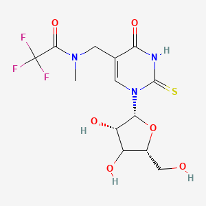 5-[[Methyl(2,2,2-trifluoroacetyl)amino]methyl]-2-thiouridine