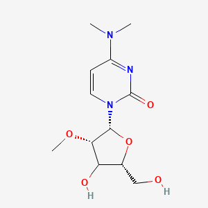 4-(dimethylamino)-1-[(2R,3S,5R)-4-hydroxy-5-(hydroxymethyl)-3-methoxyoxolan-2-yl]pyrimidin-2-one