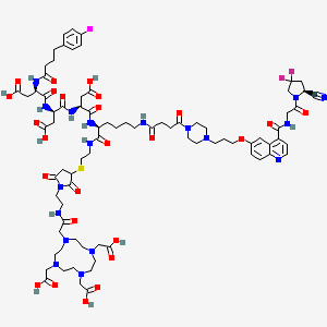 molecular formula C80H107F2IN18O25S B15142180 Fsdd3I 