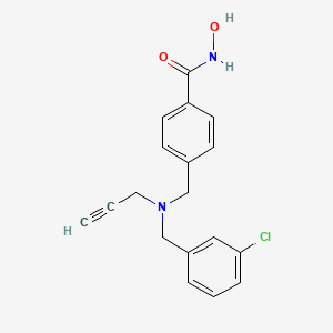 molecular formula C18H17ClN2O2 B15142239 Hdac1/mao-B-IN-1 