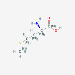 molecular formula C5H11NO2S B15142305 L-Methionine-13C5 