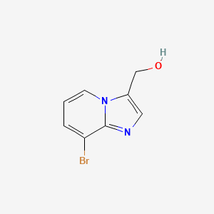 molecular formula C8H7BrN2O B1514233 (8-Bromoimidazo[1,2-a]pyridin-3-yl)methanol 