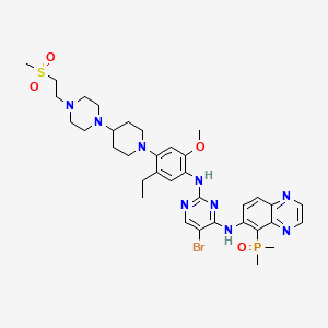 molecular formula C35H47BrN9O4PS B15142387 Egfr-IN-48 