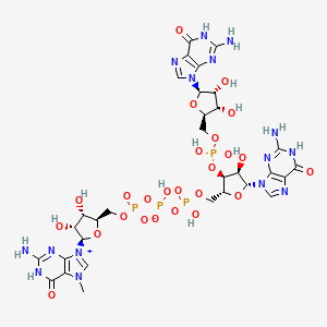 molecular formula C31H41N15O25P4 B15142392 m7GpppGpG 