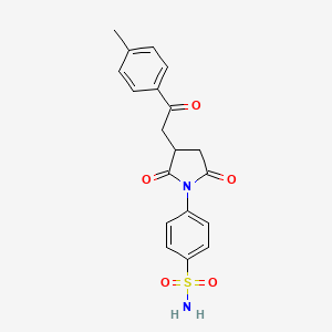 molecular formula C19H18N2O5S B15142447 Cox-2-IN-13 