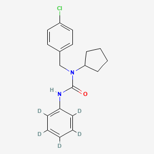 molecular formula C19H21ClN2O B15142454 Pencycuron-d5 