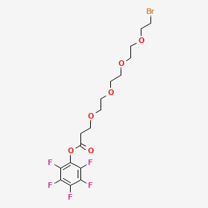 molecular formula C17H20BrF5O6 B15142489 Bromo-PEG4-PFP ester 