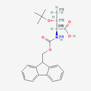 Fmoc-Thr(tBu)-OH-13C4,15N