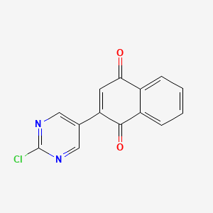 molecular formula C14H7ClN2O2 B15142588 Anti-infective agent 3 