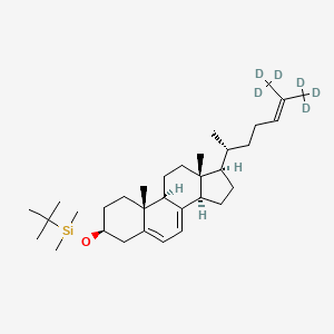 3-O-tert-Butyldimethylsilyl 7-dehydro desmosterol-d6