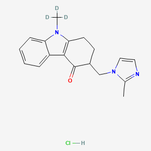 molecular formula C18H20ClN3O B15142766 Ondansetron-d3 Hydrochloride Salt 