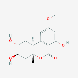 (2R,3R,4aR,10bS)-2,3,7-trihydroxy-9-methoxy-4a-methyl-2,3,4,10b-tetrahydro-1H-benzo[c]chromen-6-one