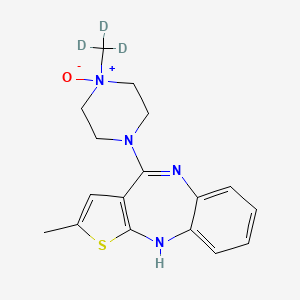 molecular formula C17H20N4OS B15142799 Olanzapine-d3 N-Oxide 