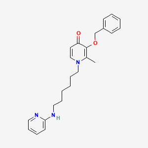 molecular formula C24H29N3O2 B15142811 BChE-IN-6 