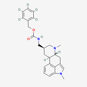 molecular formula C25H29N3O2 B15142825 Metergoline-d5 