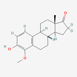 molecular formula C19H24O3 B15142837 4-Methoxy estrone-d4 