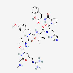 molecular formula C49H71N13O10 B15142852 (Sar1)-Angiotensin II 