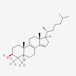 molecular formula C29H48O B15142901 Dihydro FF-MAS-d6 