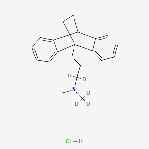 molecular formula C21H26ClN B15142917 N-Methyl Maprotiline-d5 (hydrochloride) 