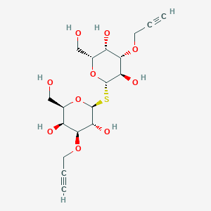 molecular formula C18H26O10S B15142967 Galectin-3-IN-1 