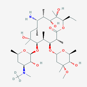 molecular formula C37H70N2O12 B15142970 Erythromycylamine-d3 