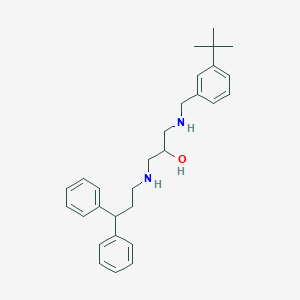 molecular formula C29H38N2O B15142978 Multitarget AD inhibitor-1 