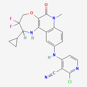 molecular formula C22H18ClF2N5O2 B15143039 Bcl6-IN-9 