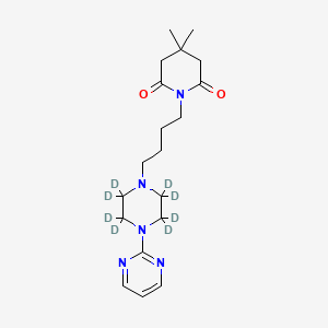 molecular formula C19H29N5O2 B15143055 Gepirone-d8 