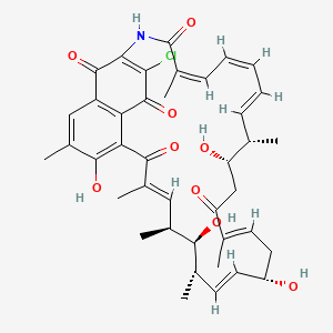 molecular formula C40H46ClNO9 B1514328 萘福霉素 A CAS No. 55557-40-9