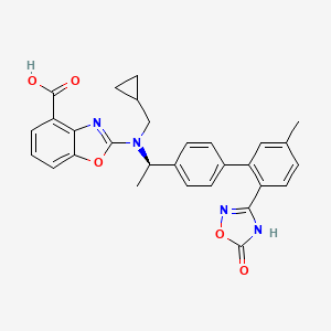 molecular formula C29H26N4O5 B15143376 ChemR23-IN-2 