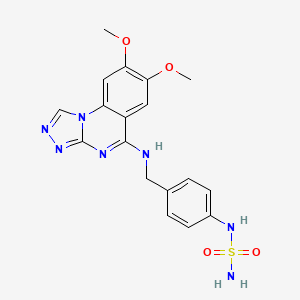 molecular formula C18H19N7O4S B15143384 Enpp-1-IN-7 