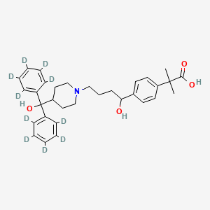 molecular formula C32H39NO4 B15143474 Fexofenadine-d10 