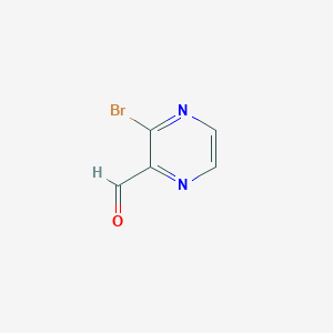 molecular formula C5H3BrN2O B1514354 3-Bromopyrazine-2-carbaldehyde 