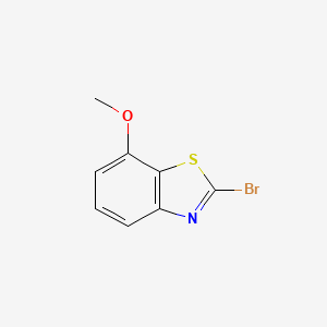 molecular formula C8H6BrNOS B1514356 2-Bromo-7-methoxybenzo[d]thiazole 