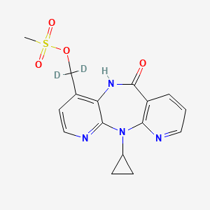 Nevirapine methanesulfonate-d2